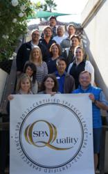 Glen Ivy Team Members Celebrate SpaExcellence Award